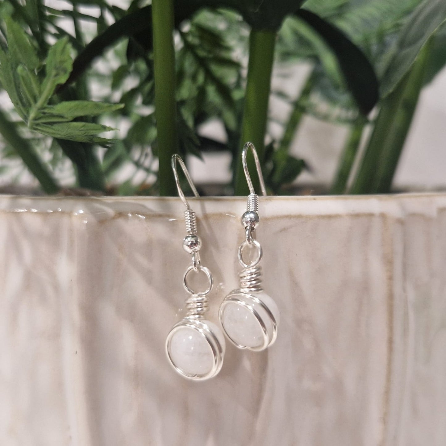 'Lunar Veil' Earrings