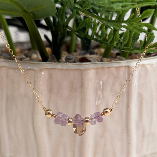 'Dream of two Flames' Necklace