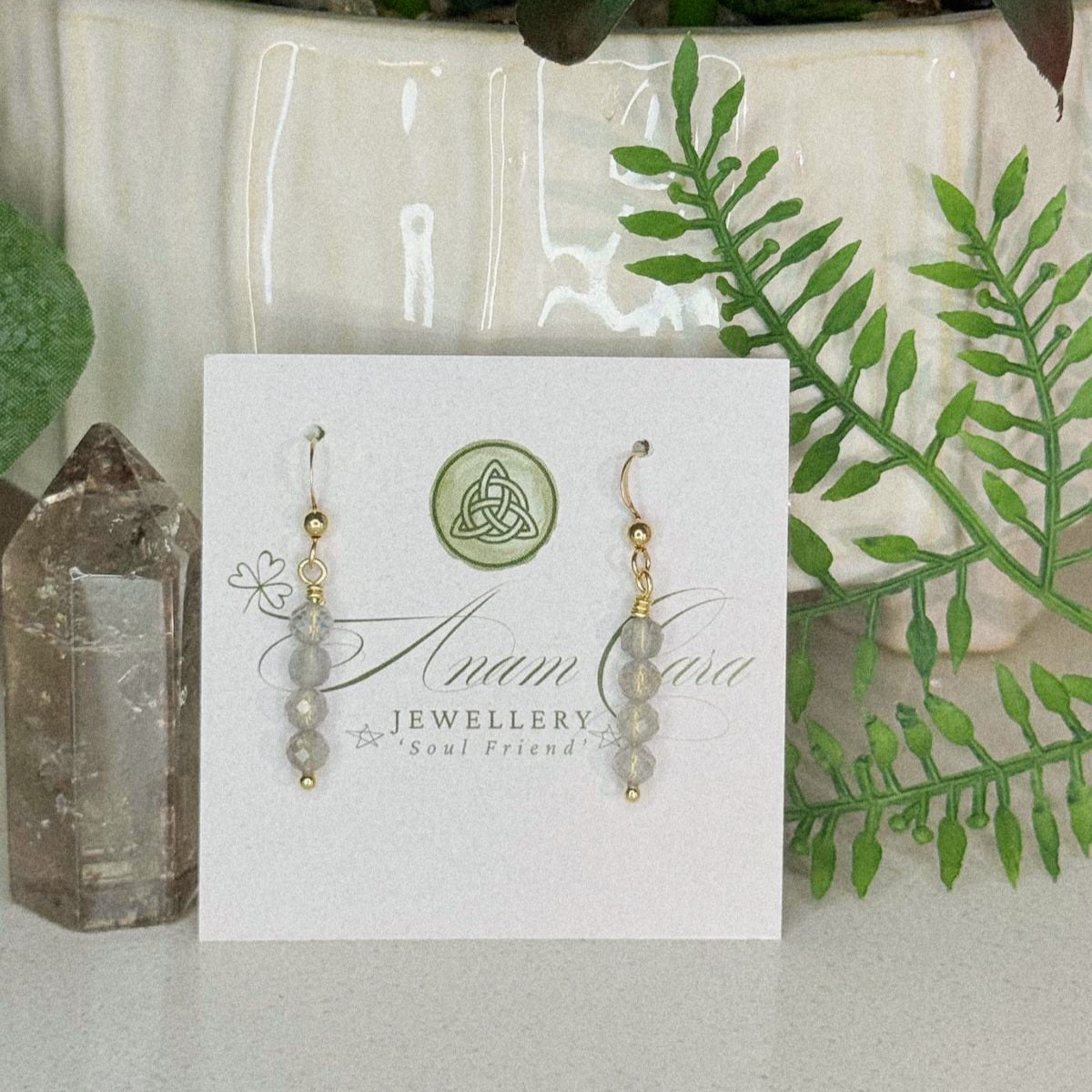 'Moon Fire' Earrings