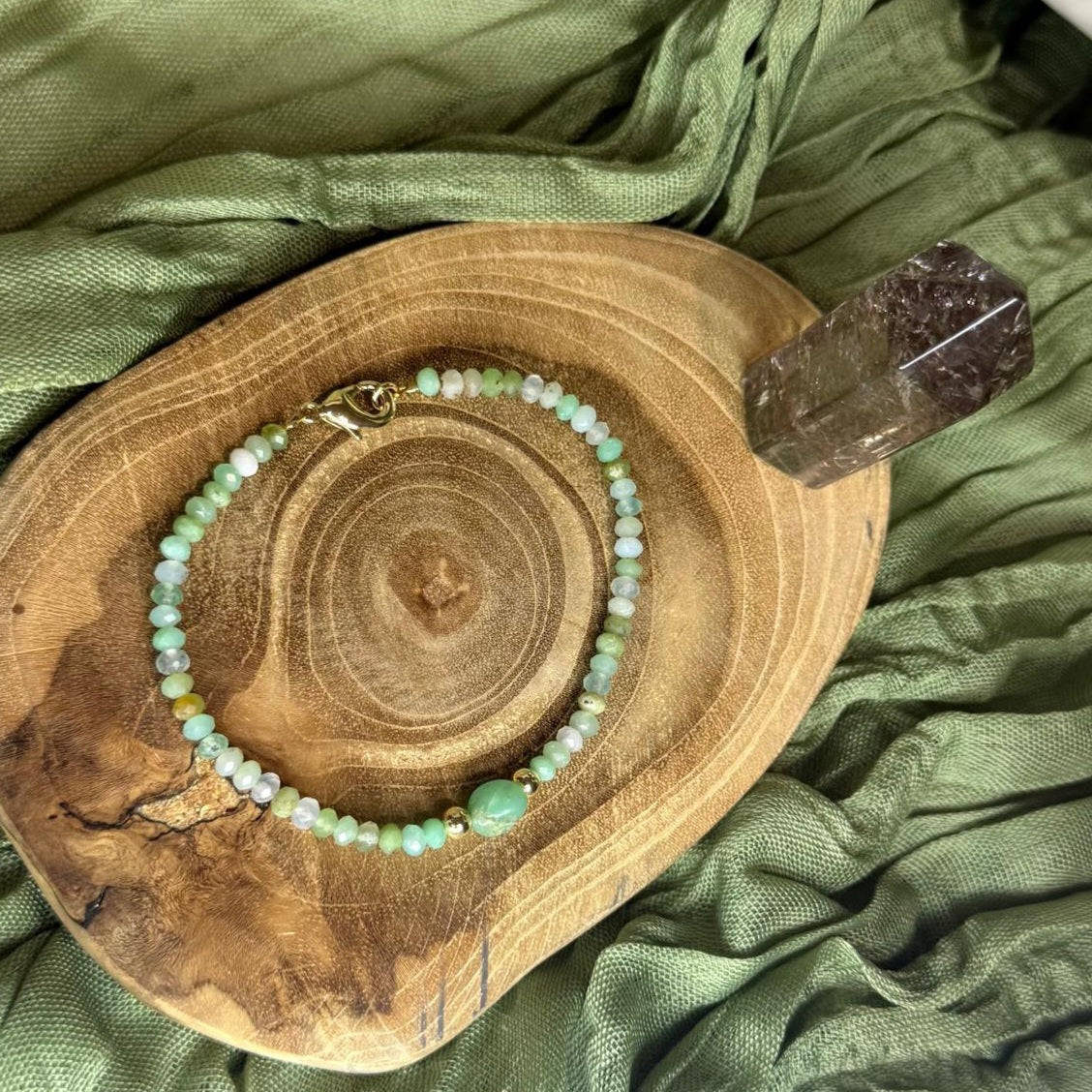 'Green Aurora' Bracelet