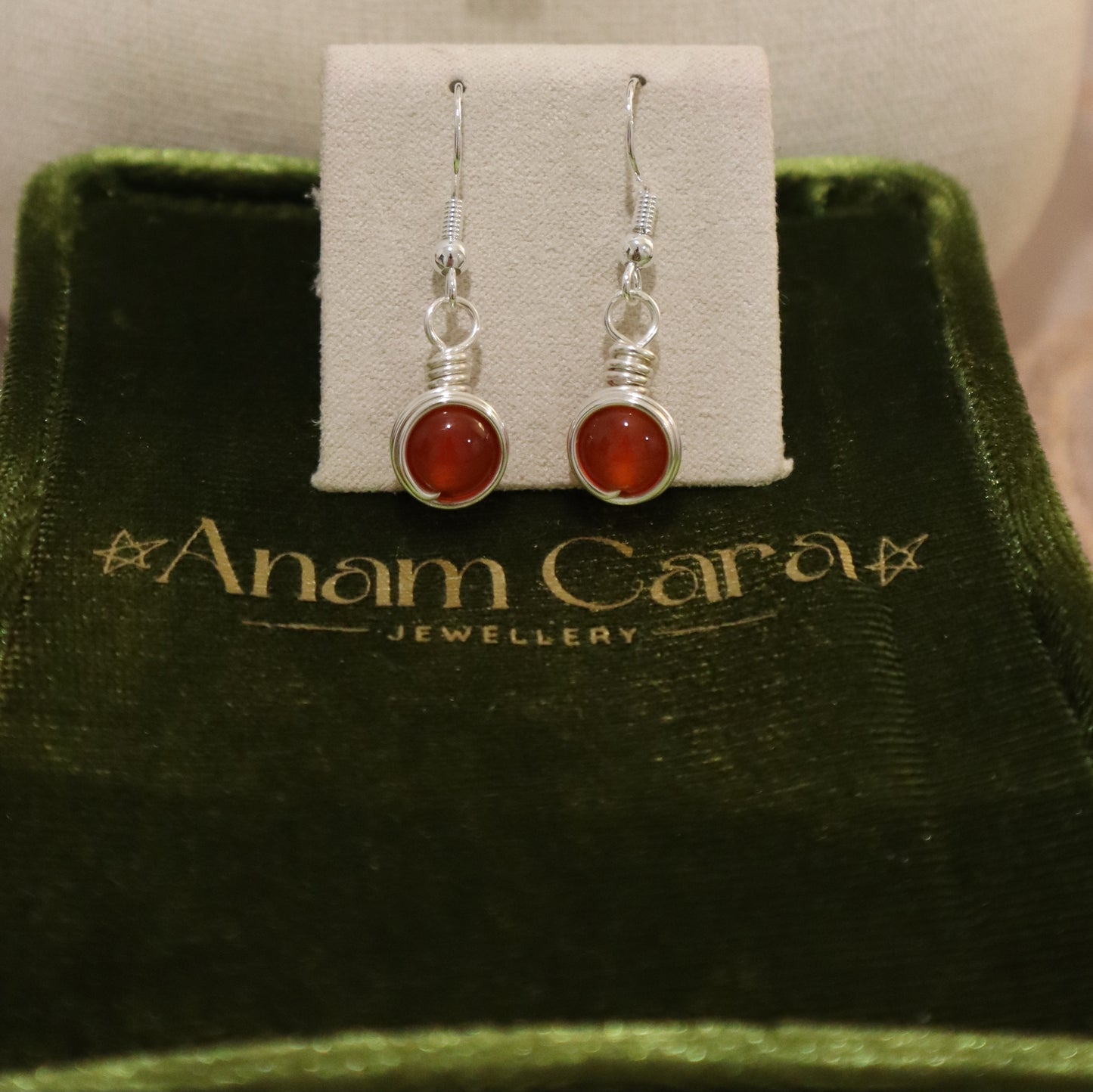 'Sacred Flame' Earrings